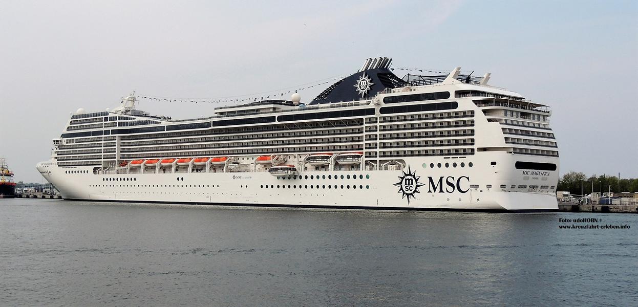 MSC Magnifica 13.05.17 in Wmnde 100